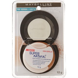 Maybelline Base de Maquillaje en Polvo Fit Me, 310 Sun Beige, 12 gr, matifica y controla brillo por 16h, minimiza la apariencia de poros, iguala el tono y la textura de la piel