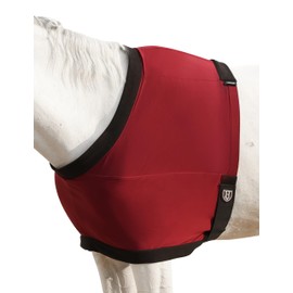 Harrison Howard Horse Shoulder Guard Thick Stretchy with Inner Soft Fleece Lining Adding Comfort Prevents Chafing Burgundy L
