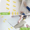 Tile Leveling System 1/8”Kit, 600pcs Tile Leveler Spacers Clips+200pcs Reusable