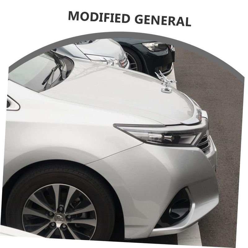 Mobestech Hood Ornament for Trucks Car Engine Hood Decoration Plastic
