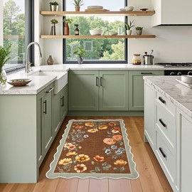 GarveeHome - Alfombra floral
