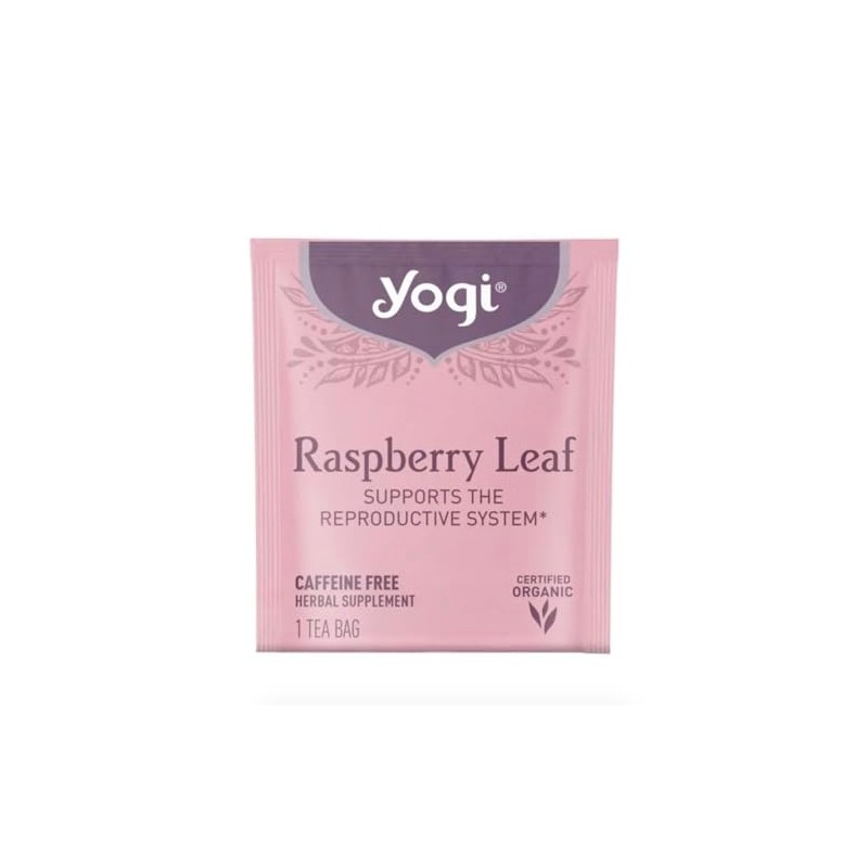 Yogi Tea - Raspberry Leaf Tea, Supports the Reproductive System,