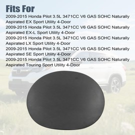 Wyrxalon Gas Fuel Filler Door Cover Lid 74481-SZA-A01ZZ 74481SZAA01ZZ Compatible with 2009-2015 Honda Pilot 3.5L 3471CC V6 Gas SOHC Naturally Aspirated EX EX-L LX Sport Utility 4-Door