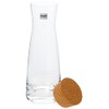 Bohemia Cristal La Bella Carafe with Cork Stopper, Height 27