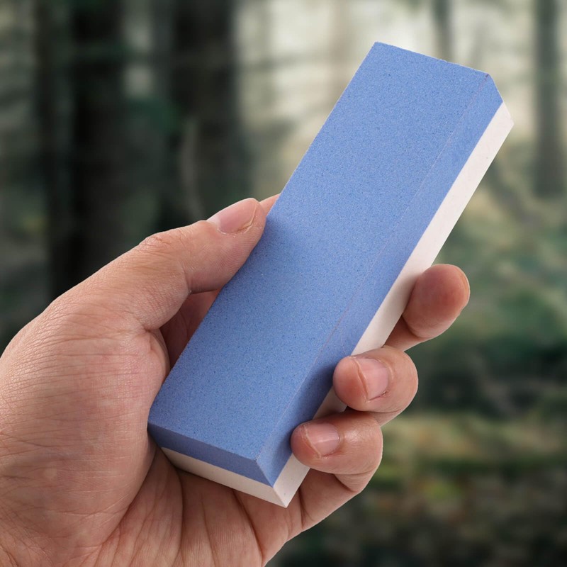 Angerstone Pocket Knife Sharpener Stone 1000/6000 Kit-Professional Whetstone Knife Sharpening