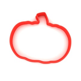 Custom Cutters Pumpkin Shape Cookie Cutter | Plastic Cutter for Baking, Fondant, Clay, Pastry, Icing, Jewellery (8CM)