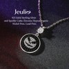 Jeulia Pumpkin King Sterling Silver Necklace Skull Design Jack Skeleton