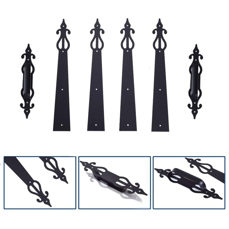 CCJH Metal Garage Door Hardware Decorative Carriage House Accents Dummy