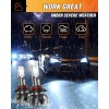 Nilight 9006 LED Headlight Bulbs 350% Brighter HB4 LED Low