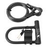 Bike U Lock Waterproof Rustproof Bike Heavy Duty High Security