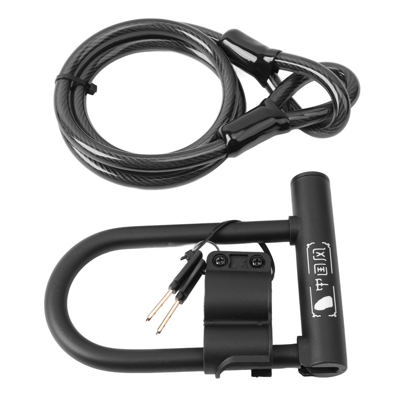 Bike U Lock Waterproof Rustproof Bike Heavy Duty High Security