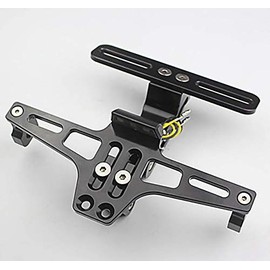 Motorcycle Adjustable Angle License Number Plate Frame Holder Bracket for Yamaha R1 R6 R3 R15 R25 FZ1 FZ6 FZ8 MT03 MT07 MT09 XJ6