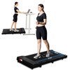 Walking Pad, 2-in-1 Treadmill for Home & Office, Portable Under