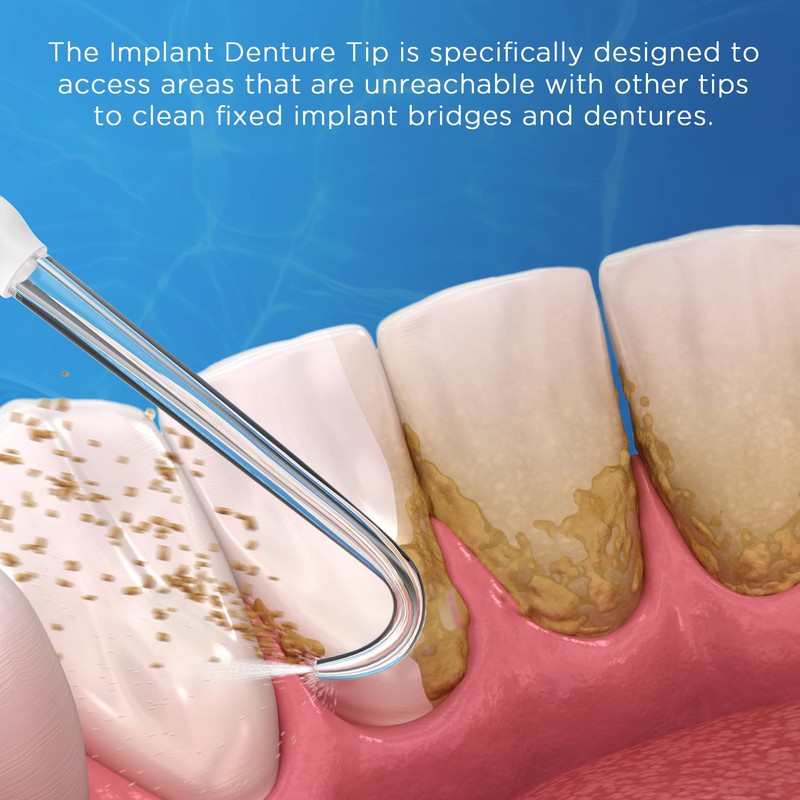 Consejos de repuesto para hilo dental Waterpik (6 puntas de