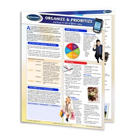 Organize and Prioritize Guide - Get From To Do to Done - Quick Reference Guide by Permacharts