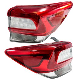 BST BSSP For 2017 2018 2019 Subaru Impreza Hatchback/18 19 Crosstrek Rear Outer Tail Light, Pair Set,Replacement For SU2804109, SU2805109, 84201FL03B, 84912FL04A, 84912FL05A Driver & Passenger Side
