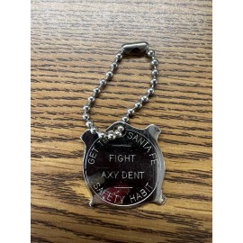 Santa Fe Railroad Pocket Screwdriver Key Chain Fight AXY Dent NOS Vintage