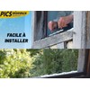 Caussade irepoipic pic-pigeons Discreet and easy to fit, Blue, 25