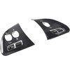 DIYUCAR Aluminium Alloy Black Car Styling Steering Wheel Knob Frame
