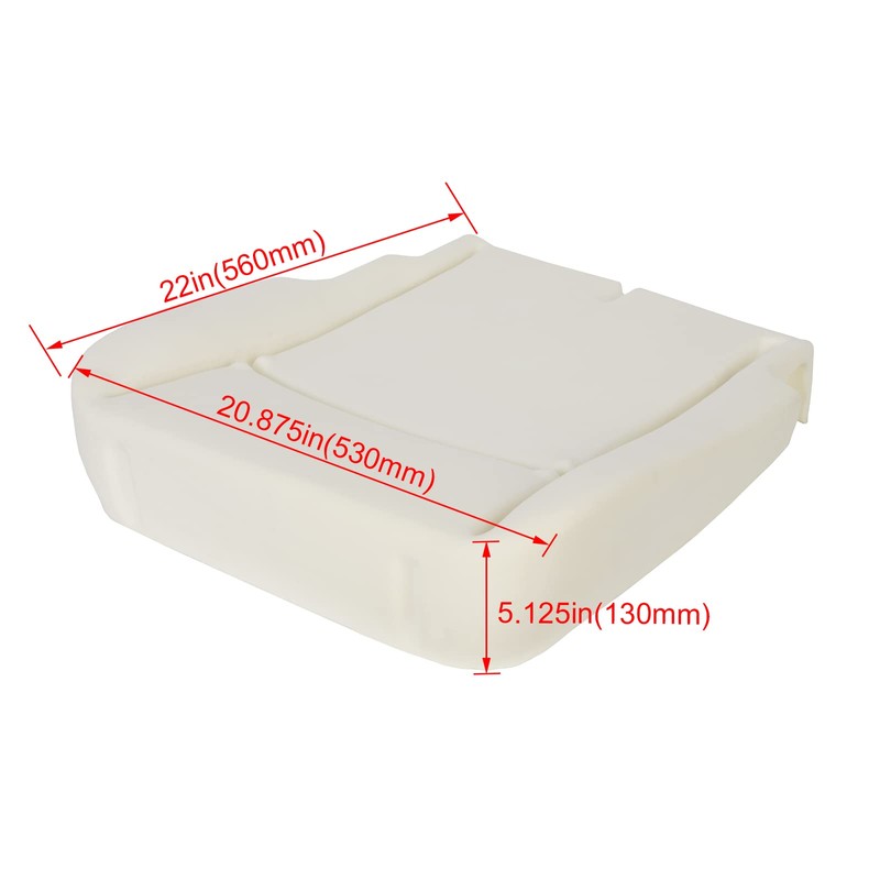 ECOTRIC Driver Seat Foam Cushion Pad Insert Bottom Compatible with