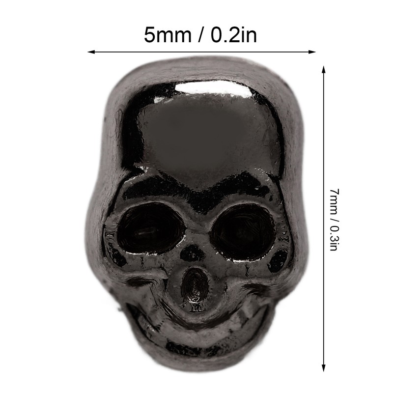 200 Sets Skull Rivets Gothic Style Beautiful Fashionable Skull Stud