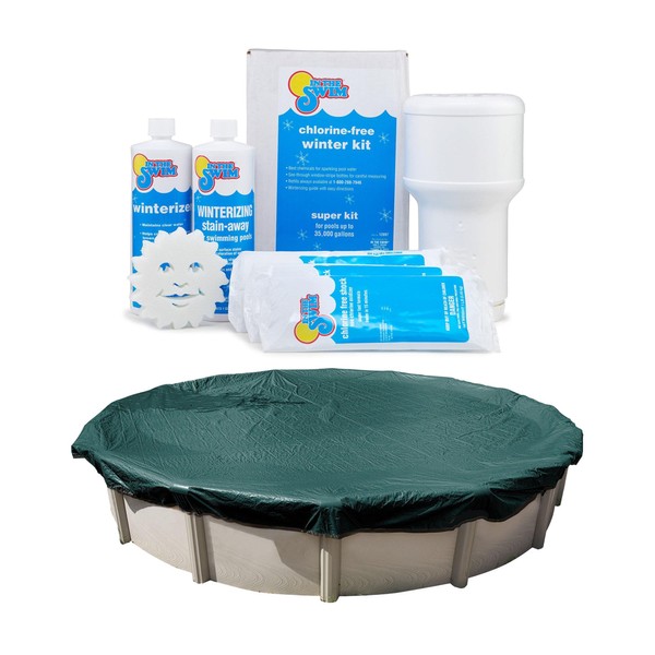 In The Swim Closing Bundle: 28' Round Polar Plus Pool