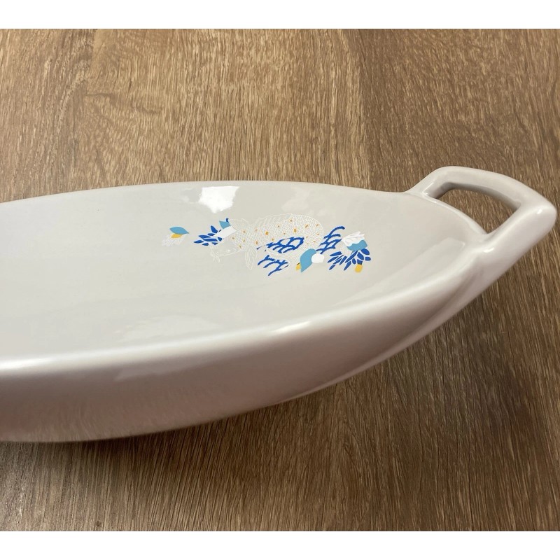 Le Creuset Lotus "Vapeur" LE CREUSET 8" Stoneware Wok Dish