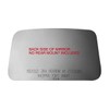 Compatible with 2003-2006 Dodge Sprinter 2500/3500 Driver/Passenger Side Upper Convex