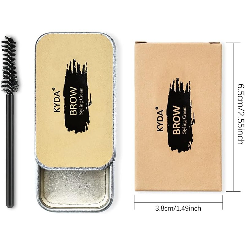 (A) - Ownest 2PCS Eyebrow Soap Kit,Brows Styling Soap,Long Lasting