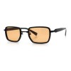 SA106 Hipster Dad Fashion Double Rim Narrow Rectangular Luxury Sunglasses