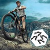 12pcs Bicycle Handlebar Shim Rubber Gasket 22.2/25.4mm to 31.8mm Bicycle