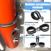 SHUOHONG Pipe Clamps with Rubber Insert, Pipe Clamps for Screws,