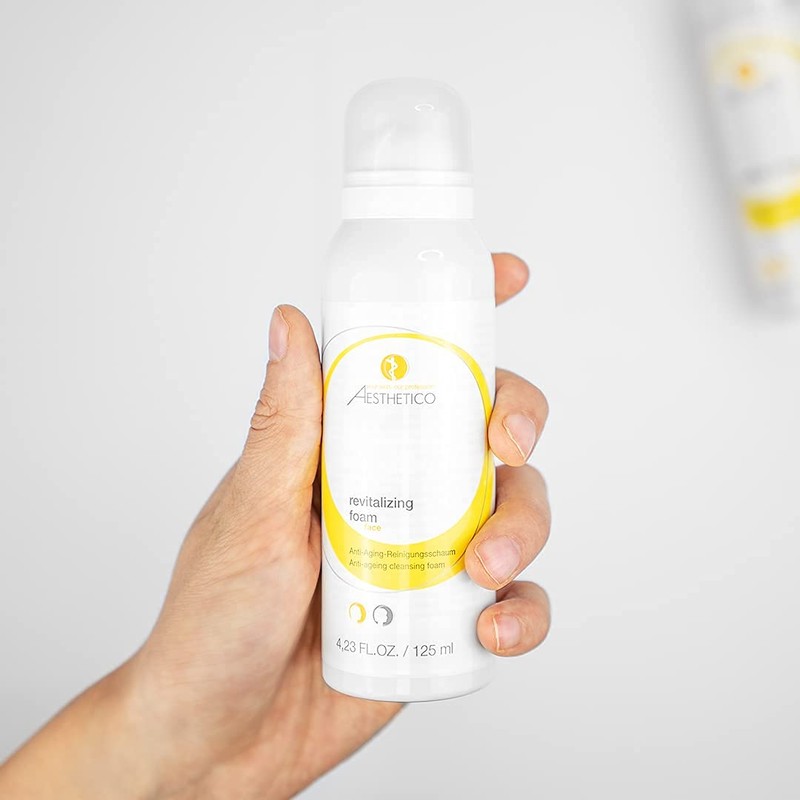 AESTHETICO Revitalizing Foam - Rich Anti-Ageing Cleansing Foam for Mature,