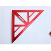 Precision Triangle Square 18 inch, Imperial Scale Framing Square for