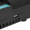 Double Battery Charger with USB Interface DC18RD Fit for Makita
