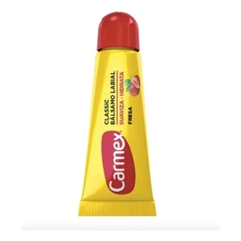 Bálsamo P Labios Carmex Hidratante Sabor Fresa 6 Pzs De 10g
