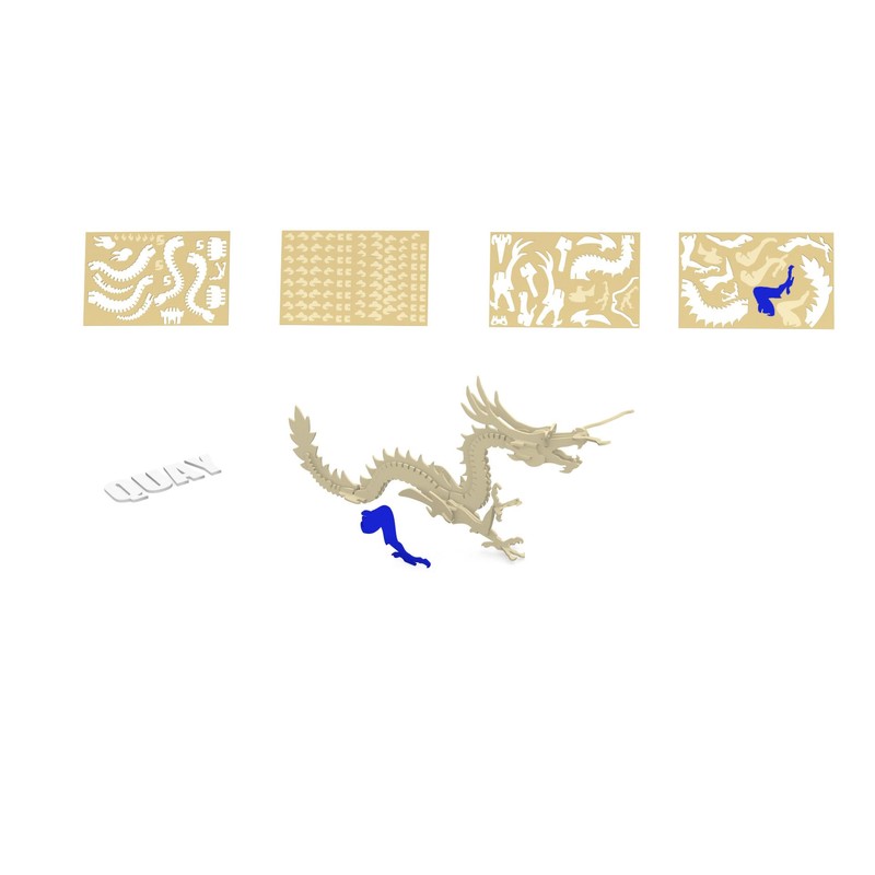 Quay Drachen Holzbausatz FSC