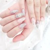  D Twinkle Handmade Nail Tips ✨ - Long Round