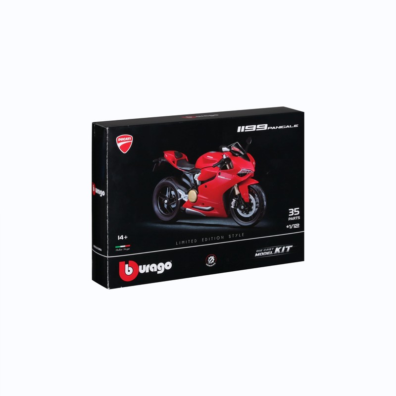 BBURAGO Model Kit Ducati 1199 Panigale - Modellino Realistico Ducati