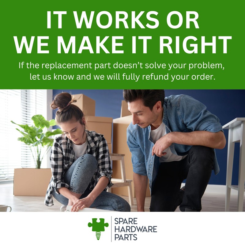 Spare Hardware Parts Cam Lock Fastener Screw (Replacement for IKEA