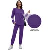 RUBZOOF Two Piece Outfits for Women Sweatsuits Sets Drawstring Sweatpants