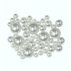 300 Floating White Pearls- Large Sizes- Fills 4 Gallons of