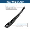 Rear Windshield Wipers Blade Arm Set for Nissan Quest 2005-2009,