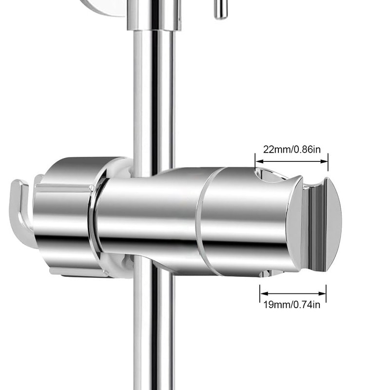 Universal Hand Shower Holder, 360° Rotatable Shower Holder with 2