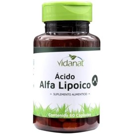 Vidanat Ácido Alfa Lipoico 60 Cápsulas Antioxidante con Resveratrol