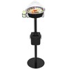 Wonderjune Sample Stand Black Metal Demo Stand Food Service Sample