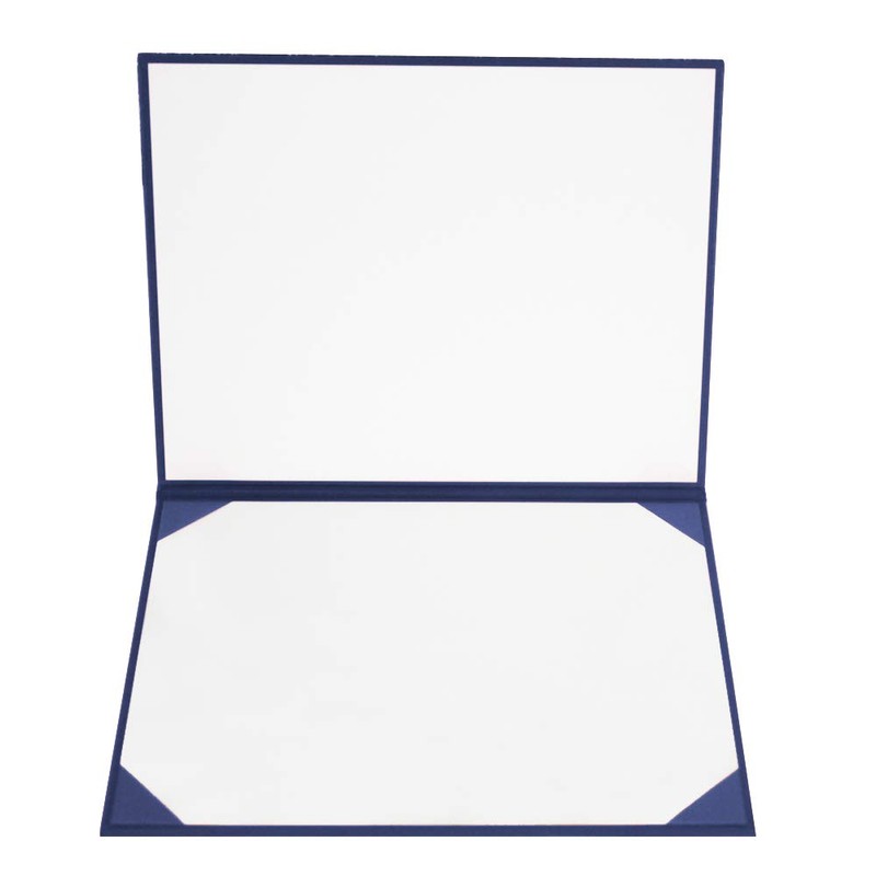 GraduatePro Imprinted Diploma Cover 8.5 x 11, Leatherette Padded Certificate