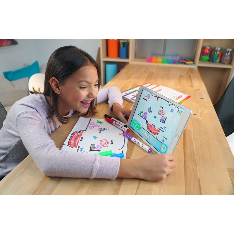 Pixicade: Transform Creative Drawings to Animated Playable Kids Games On
