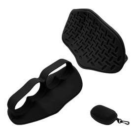 2Pcs Weight Lifting Grips for Men Women, Ergonomics Workout Rubber Fingerless Gym Grips, Workout Grip for Exercise Bodybuilding,Deadlifts, Exercise, Weight Lifting