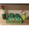 Faux Grinch Cookies With Box